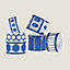 Bleus d'Ailleurs set of napkin rings, View: front, front, view 1 of 2