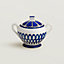 Bleus d'Ailleurs sugar bowl, View: front, front, view 1 of 2