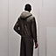 Blouson bord-côte à capuche, Vue: Vue portée, worn, vue 5 sur 9