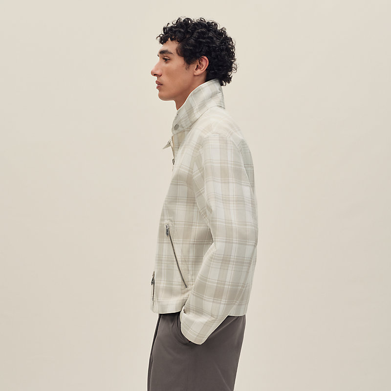 Blouson droit réversible