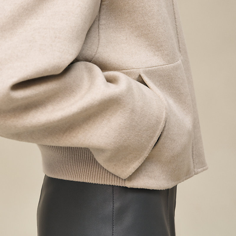 Blouson en cachemire