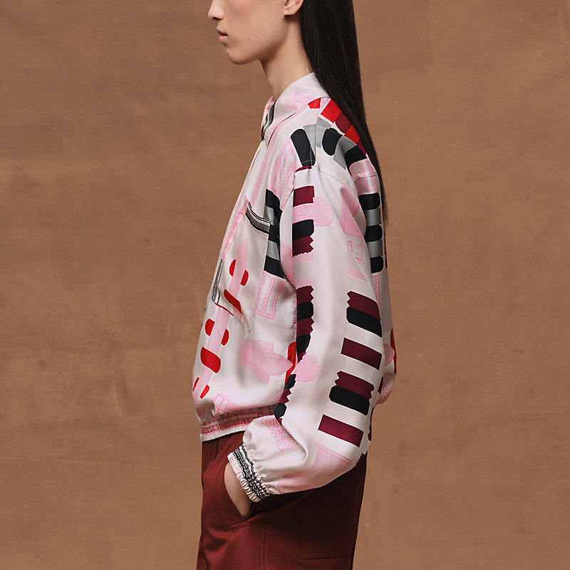 Blouson imprimé «&nbsp;Bride à Bloc&nbsp;»