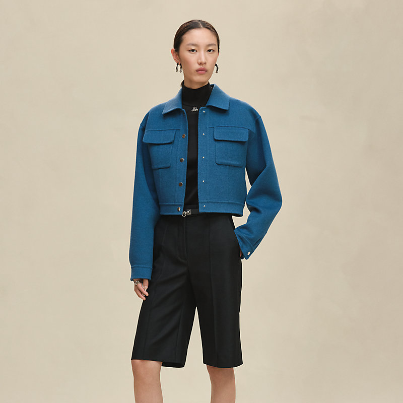 おしゃれ＊エレガント【HERMES】Blouson Inspiration Denim Blouson Inspiration Denim | Hermès Canada