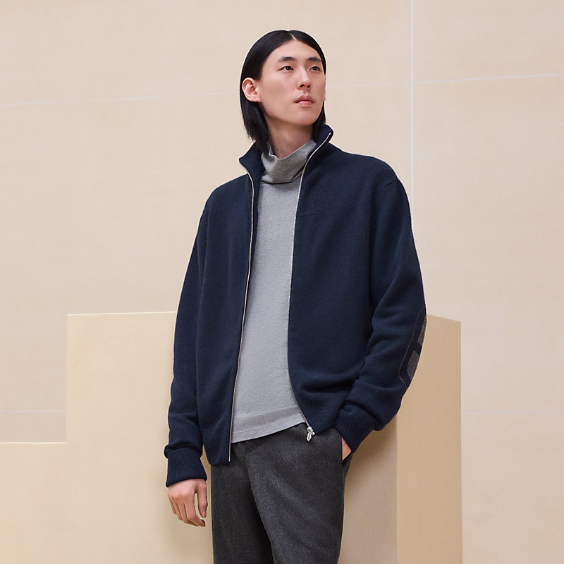 Blouson mit Reißverschlusskragen  