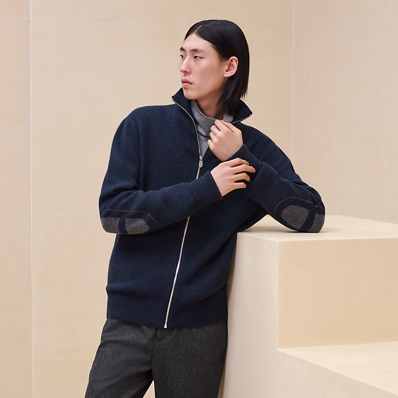 Blouson mit Reißverschlusskragen  