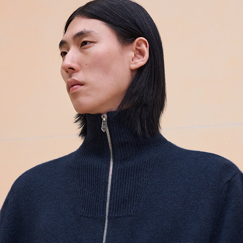 Blouson mit Reißverschlusskragen  