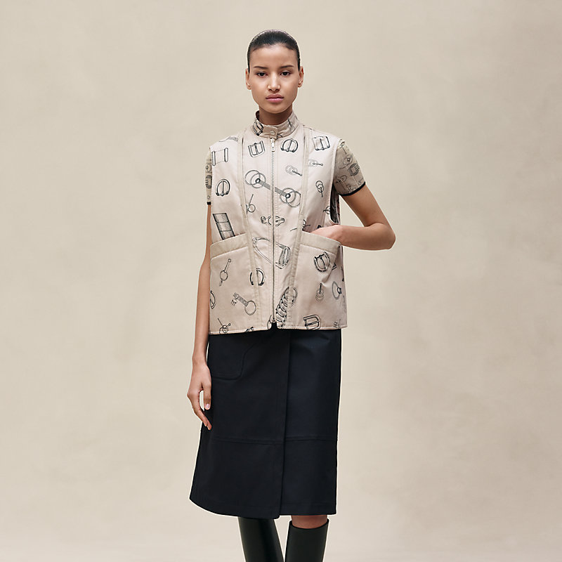 Blouson modulable imprimé «&nbsp;Cahier du Colporteur&nbsp;»