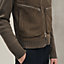 Blouson zippé «&nbsp;devant cuir&nbsp;», Vue: Vue portée, worn, vue 5 sur 5