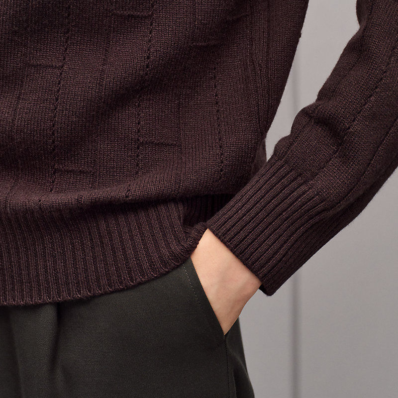 Blouson zippé «&nbsp;H en Echelle&nbsp;»