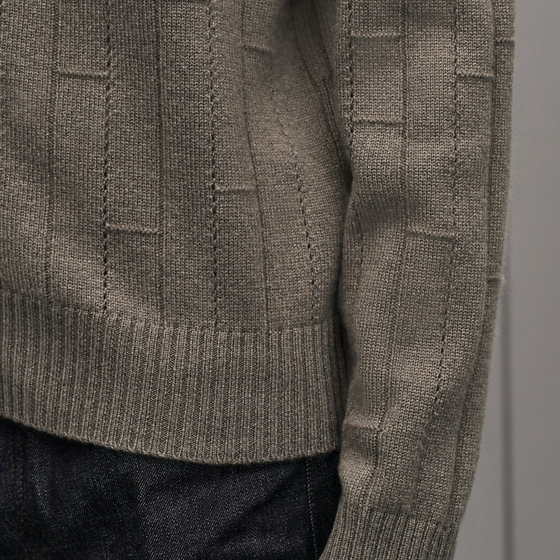 Blouson zippé «&nbsp;H en Echelle&nbsp;»