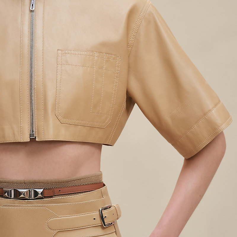 Blusa com zíper