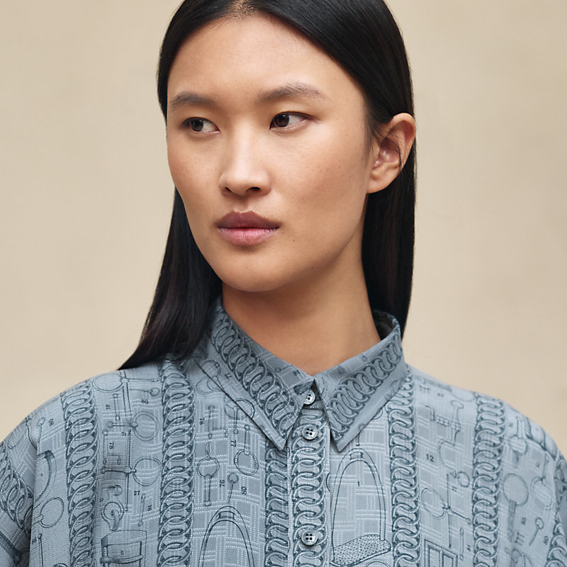 Blusa estampado "Cahier du Colporteur", Vista: , vista 4 de 5
