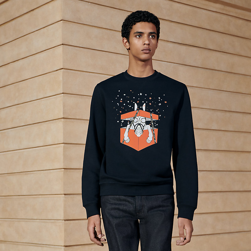 Boite Surprise crewneck sweater