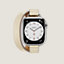 Boîtier Series 8 & Bracelet Apple Watch Hermès Double Tour 41 mm Attelage, Vue: vue de face, front, vue 1 sur 5