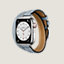 Boîtier Series 8 & Bracelet Apple Watch Hermès Double Tour 41&nbsp;mm Attelage, Vue: vue de côté, side, vue 2 sur 5