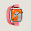 Boîtier Series 8 & Bracelet Apple Watch Hermès Double Tour 41&nbsp;mm Attelage, Vue: vue de face, front, vue 4 sur 5