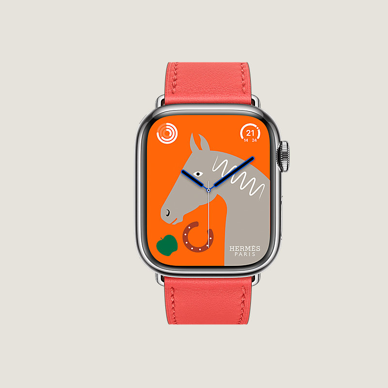 Boîtier Series 8 & Bracelet Apple Watch Hermès Simple Tour 41 mm