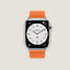 Boîtier Series 8 & Bracelet Apple Watch Hermès Simple Tour 41&nbsp;mm, Vue: vue de face, front, vue 1 sur 6