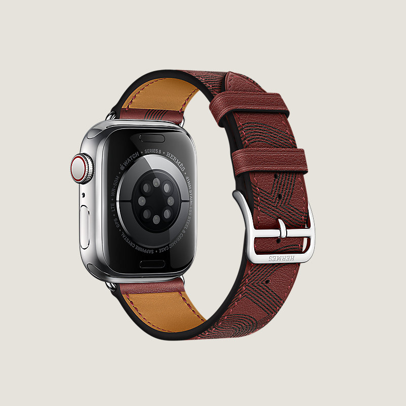 Boîtier Series 8 & Bracelet Apple Watch Hermès Simple Tour 41&nbsp;mm