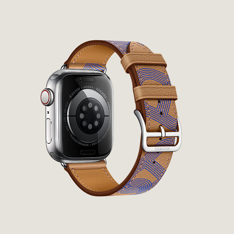 Boîtier Series 8 & Bracelet Apple Watch Hermès Simple Tour 41&nbsp;mm
