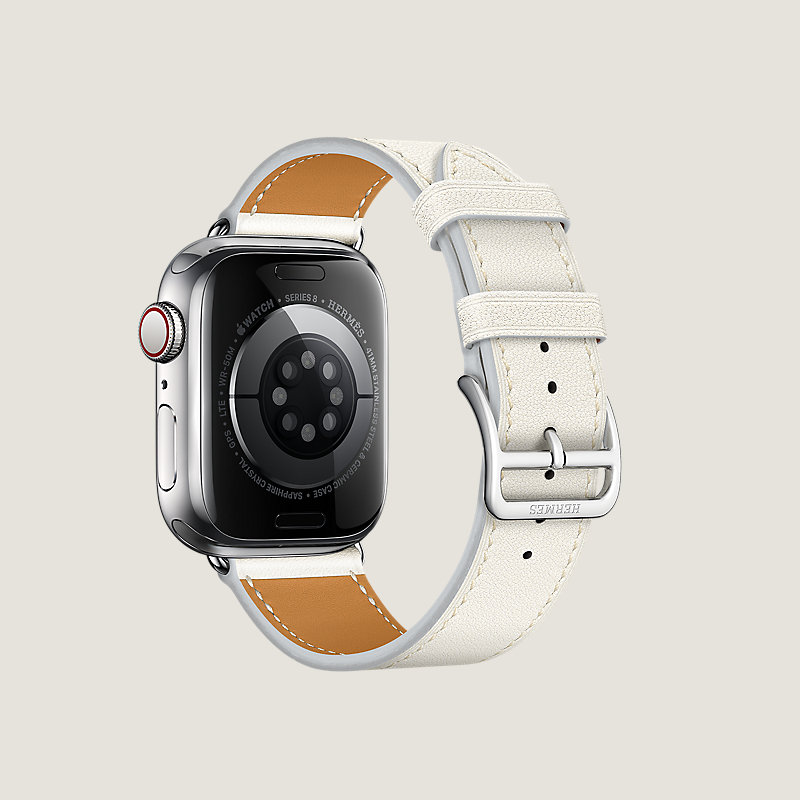 Boîtier Series 8 & Bracelet Apple Watch Hermès Simple Tour 41&nbsp;mm