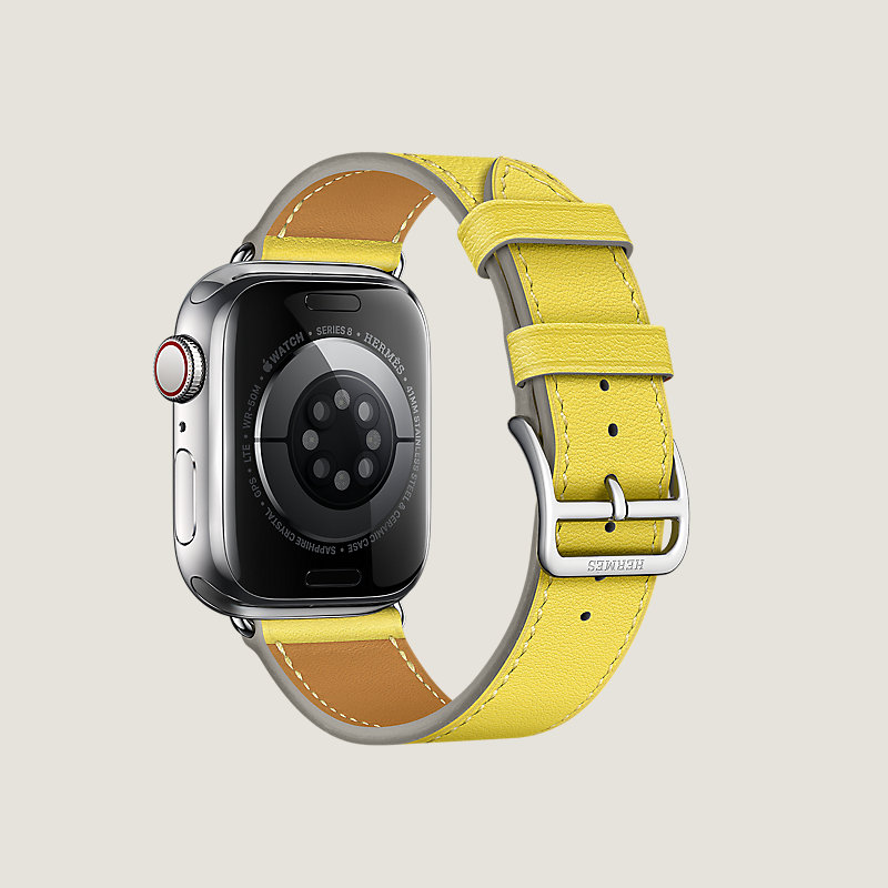 Boîtier Series 8 & Bracelet Apple Watch Hermès Simple Tour 41&nbsp;mm