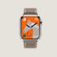 Boîtier Series 8 & Bracelet Apple Watch Hermès Simple Tour 41&nbsp;mm, Vue: vue de face, front, vue 4 sur 5