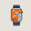 Boîtier Series 8 & Bracelet Apple Watch Hermès Simple Tour 41&nbsp;mm, Vue: vue de face, front, vue 3 sur 4
