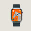 Boîtier Series 8 & Bracelet Apple Watch Hermès Simple Tour 45 mm, Vue: vue de face, front, vue 4 sur 5