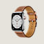 Boîtier Series 8 & Bracelet Apple Watch Hermès Simple Tour 45 mm H Diagonal, Vue: vue de côté, side, vue 2 sur 5