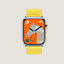 Boîtier Series 8 & Bracelet Apple Watch Hermès Simple Tour 45&nbsp;mm, Vue: vue de face, front, vue 5 sur 6