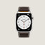 Boîtier Series 8 & Bracelet Apple Watch Hermès Simple Tour 45&nbsp;mm Attelage, Vue: vue de face, front, vue 1 sur 3