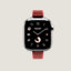 Boîtier Series&nbsp;11 & Bracelet Apple Watch Hermès Simple Tour 42&nbsp;mm Twill Jump Attelage, Vue: vue de face, front, vue 1 sur 4