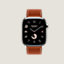 Boîtier Series&nbsp;11 & Bracelet Apple Watch Hermès Simple Tour 46&nbsp;mm, Vue: vue de face, front, vue 1 sur 5