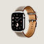 Boîtier Series&nbsp;11 & Bracelet Apple Watch Hermès Simple Tour 46&nbsp;mm, Vue: vue de côté, side, vue 3 sur 5