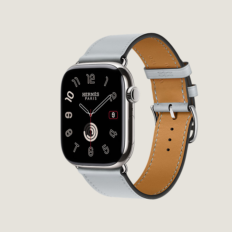 Boîtier Series&nbsp;11 & Bracelet Apple Watch Hermès Simple Tour 46&nbsp;mm