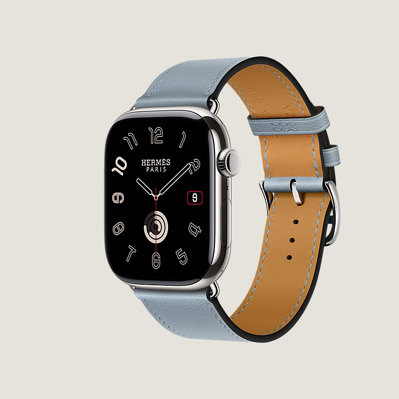 Boîtier Series&nbsp;11 & Bracelet Apple Watch Hermès Simple Tour 46&nbsp;mm