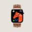 Boîtier Series&nbsp;11 & Bracelet Apple Watch Hermès Simple Tour 46&nbsp;mm Clou Médor Rock , Vue: vue de face, front, vue 4 sur 5
