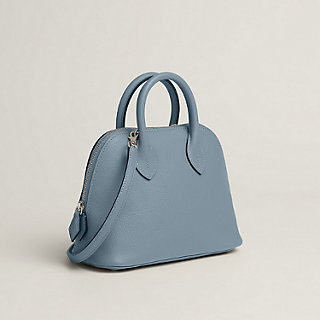 トートバッグ × ヴィンテージ(中古) Herm_s Bolide 1923 Mini (W) HERMÈS Bolide 1923 Mini crossbody bag in Beton Evercolor