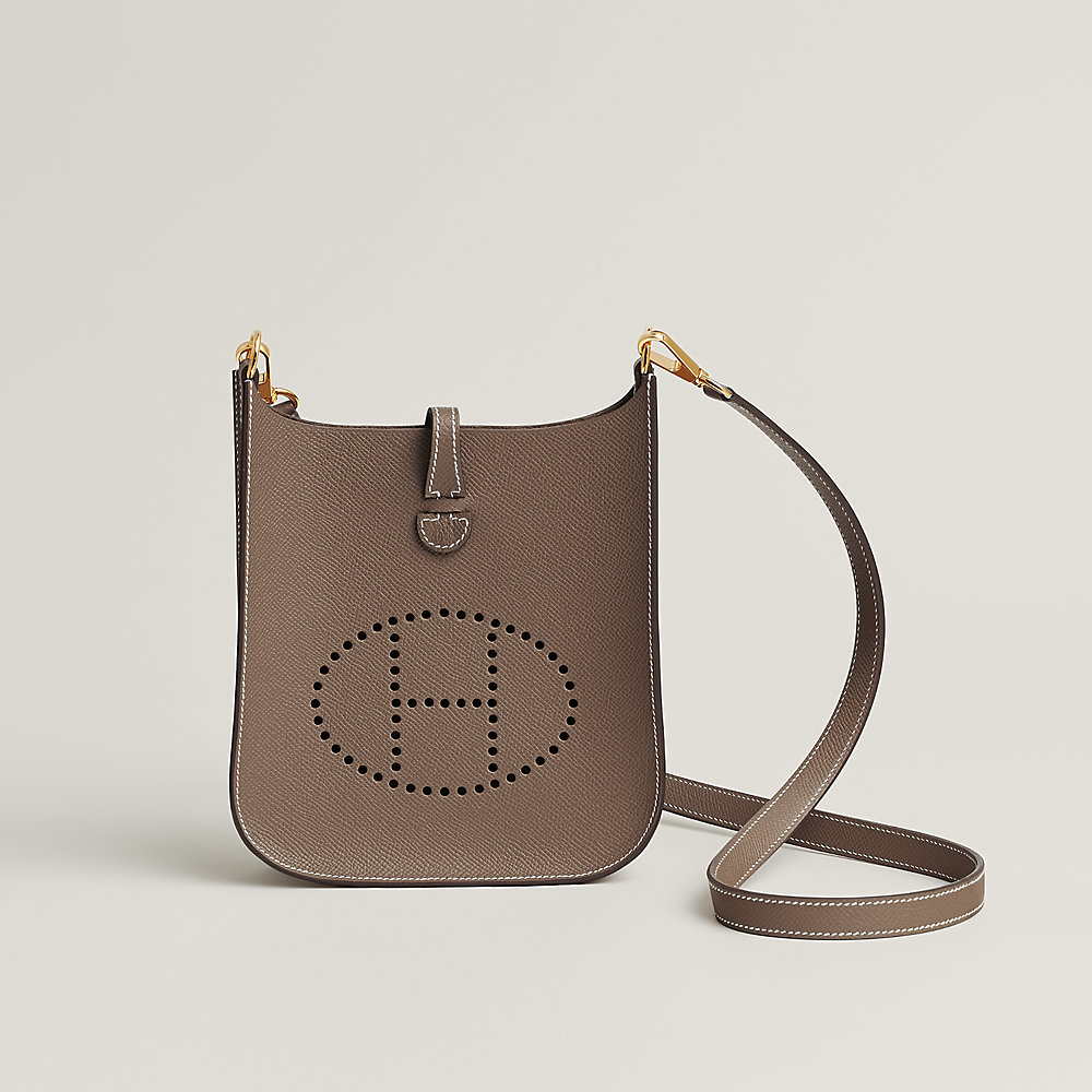 Bolsa Évelyne 16 Sellier - Bege | Hermès Brasil