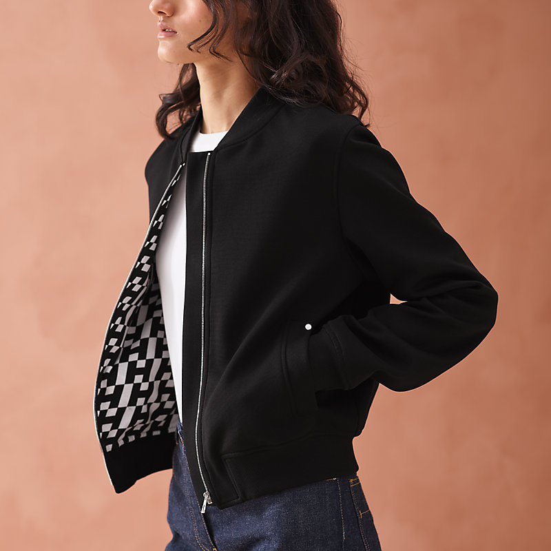 hermes bomber jacket