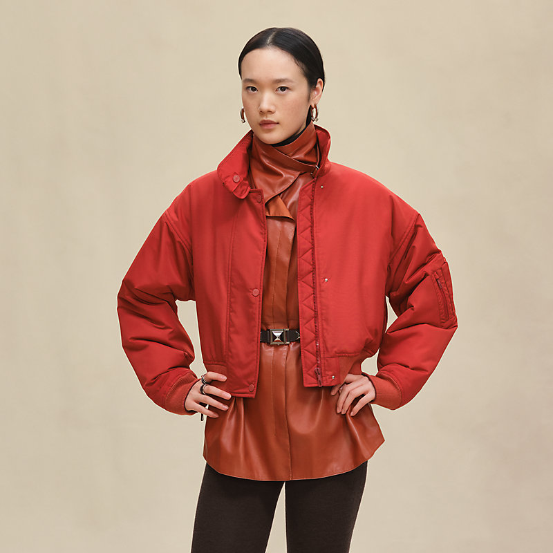 Bomber jacket - Red | Hermès Macau SAR