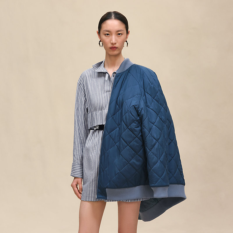 大人の余裕 HERMES Giubbotto trapuntato ジャケット Bomber jacket | Hermès Macau SAR