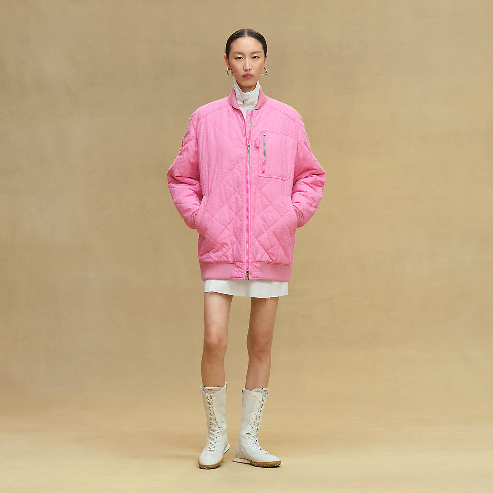 Bomber jacket - Pink | Hermès Sweden