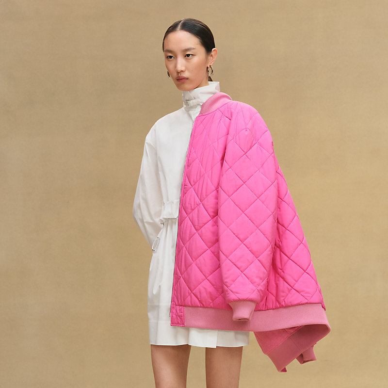 Bomber jacket - Pink | Hermès Netherlands