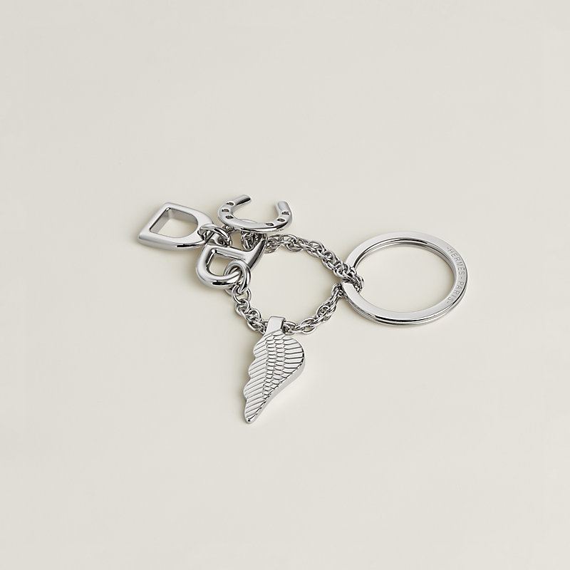 エルメス　HERMES キーホルダー　キーリング　ボンヴォヤージュ　馬蹄シェーヌ Bon Voyage key ring | Hermès Netherlands