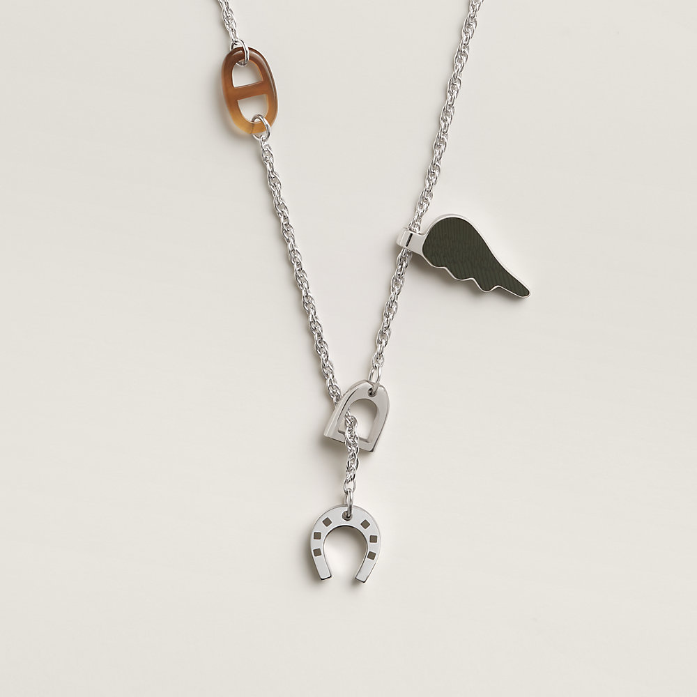 Hermes☆ネックレスBon Voyage Noir / Dore_パリ発 Bon Voyage necklace | Hermès Canada