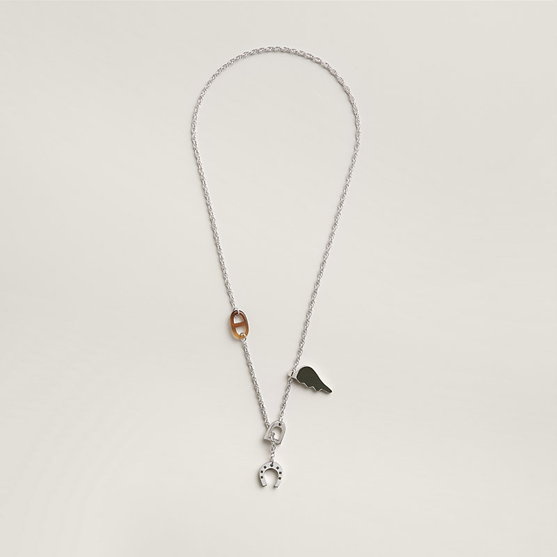 Hermes☆ネックレスBon Voyage Noir / Dore_パリ発 Bon Voyage necklace | Hermès Canada