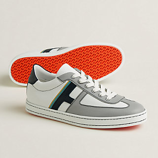 新色! Hermes*Sneakers Boomerang レザースニーカーHロゴ入り Boomerang sneaker | Hermès USA