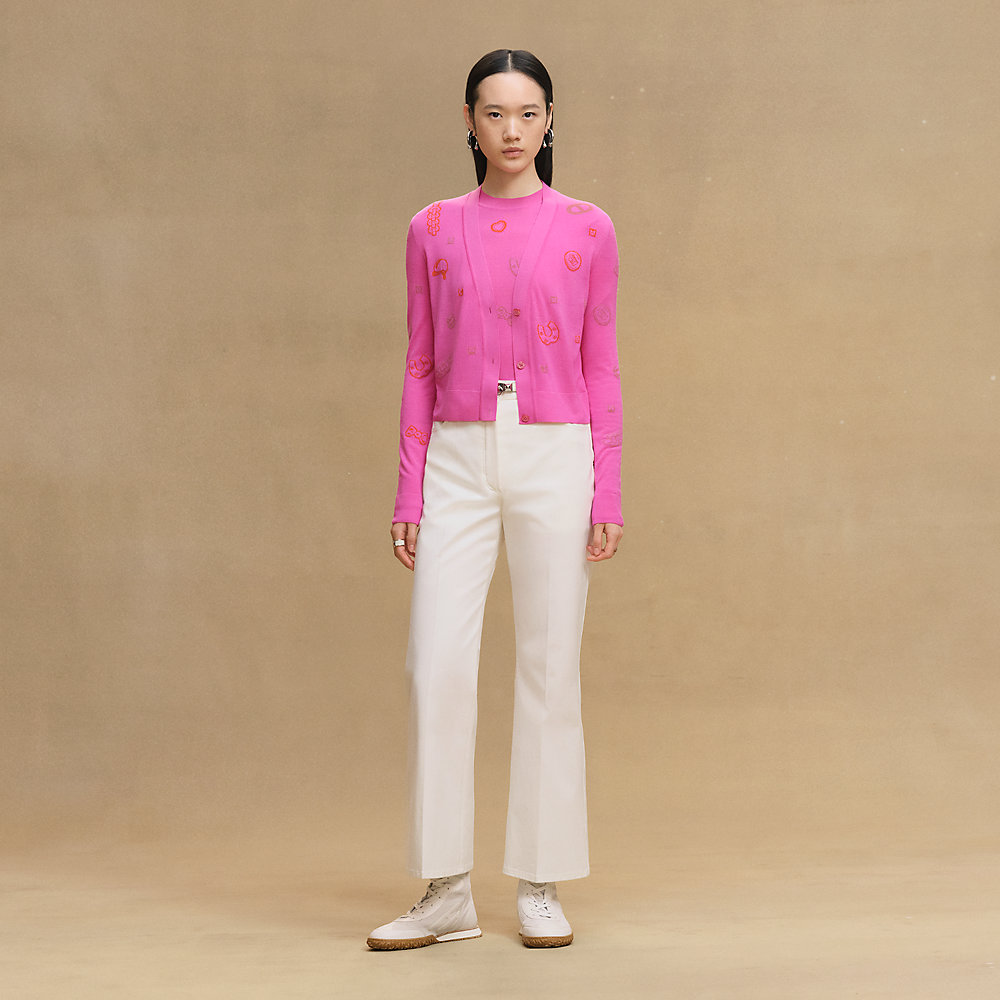 【OJOS】22SS★ Water Fur Bootcut Pants Bootcut pants | Hermès Poland